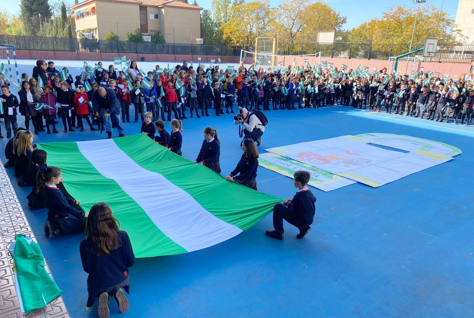 La Junta celebra en las aulas de Granada el Día de la Bandera de Andalucía